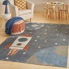 image:imageNourison Astra Machine Washable 53 x 7 Sky Blue Indoor Rug
