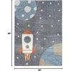 image:imageNourison Astra Machine Washable 53 x 7 Sky Blue Indoor Rug