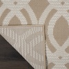 image:imageNourison Home Calabas Beige Cream 22 x 76 Area Rug  Easy Clean Non Shedding Bed Room Living Room Dining Room Kitchen 8 RunnerBeige Cream