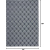 image:imageNourison Home Calabas Beige Cream 22 x 76 Area Rug  Easy Clean Non Shedding Bed Room Living Room Dining Room Kitchen 8 RunnerSlateLight Blue
