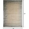 image:imageNourison Home Home Maya Transitional Vapor 53 x 75 Area Rug Easy Cleaning Non Shedding Bed Room Living Room Dining Room Kitchen 5x7Vapor