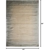 image:imageNourison Home Home Maya Transitional Vapor 53 x 75 Area Rug Easy Cleaning Non Shedding Bed Room Living Room Dining Room Kitchen 5x7Vapor
