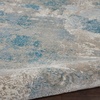 image:imageNourison Home Karma IvoryLight Blue 22 x 76 Area Rug  Easy Clean Non Shedding Bed Room Living Room Dining Room Kitchen 8 Runner53 x 74 Rectangular