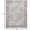 image:imageNourison Home New Concept Washables Grey 710 x 910 Area Rug  Easy Clean Non Shedding Bed Room Living Room Dining Room Kitchen 8 x 10