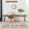 image:imageNourison Home Rosedale Bohemian Yellow 23 x 6 AreaRug EasyCleaning Non Shedding Bed Room Living Room Dining Room Kitchen 2x6Yellow 605