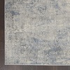 image:imageNourison Home Rustic Textures Transitional Artistic IvoryLight Blue 22 x 76 Area Rug Easy Cleaning Non Shedding Bed Room Living Room Dining Room Kitchen8 RunnerIvoryLight Blue