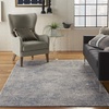 image:imageNourison Home Rustic Textures Transitional Artistic IvoryLight Blue 22 x 76 Area Rug Easy Cleaning Non Shedding Bed Room Living Room Dining Room Kitchen8 RunnerIvoryGreyBlue