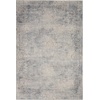 image:imageNourison Home Rustic Textures Transitional Artistic IvoryLight Blue 22 x 76 Area Rug Easy Cleaning Non Shedding Bed Room Living Room Dining Room Kitchen8 RunnerIvoryLight Blue