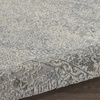 image:imageNourison Home Rustic Textures Transitional Artistic IvoryLight Blue 22 x 76 Area Rug Easy Cleaning Non Shedding Bed Room Living Room Dining Room Kitchen8 RunnerIvoryGreyBlue