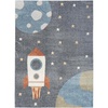 image:imageNourison Astra Machine Washable 53 x 7 Sky Blue Indoor Rug