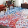 image:imageNourison Home Twilight Red Blue 86 x 116 Area Rug  Easy Clean Non Shedding Bed Room Living Room Dining Room Kitchen 9 x 1286 x 116 86 x 116 Rectangle