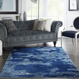 image:imageNourison Home Imprints Artistic Grey 4 x 6 Area Rug Easy Cleaning Non Shedding Bed Room Living Room Dining Room Kitchen 4x6Blue