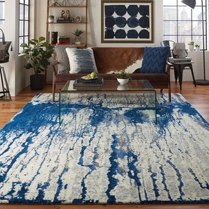 image:imageNourison Home Twilight Red Blue 86 x 116 Area Rug  Easy Clean Non Shedding Bed Room Living Room Dining Room Kitchen 9 x 1279 x 99 Rectangular