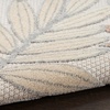 image:imageNourison Home Aloha Grey Blue 2 x 3 Area Rug  Easy Clean Non Shedding Bed Room Living Room Dining Room Kitchen 2 x 3Blue Mocha