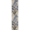 image:imageNourison Home Aloha Grey Blue 2 x 3 Area Rug  Easy Clean Non Shedding Bed Room Living Room Dining Room Kitchen 2 x 3Grey Blue