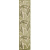 image:imageNourison Home Aloha Grey Blue 2 x 3 Area Rug  Easy Clean Non Shedding Bed Room Living Room Dining Room Kitchen 2 x 3Ivory Green