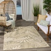 image:imageNourison Home Aloha Grey Blue 2 x 3 Area Rug  Easy Clean Non Shedding Bed Room Living Room Dining Room Kitchen 2 x 3Ivory Sage