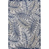 image:imageNourison Home Aloha Grey Blue 2 x 3 Area Rug  Easy Clean Non Shedding Bed Room Living Room Dining Room Kitchen 2 x 3IvoryNavy