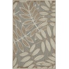 image:imageNourison Home Aloha Grey Blue 2 x 3 Area Rug  Easy Clean Non Shedding Bed Room Living Room Dining Room Kitchen 2 x 3Natural