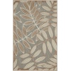 image:imageNourison Home Aloha Grey Blue 2 x 3 Area Rug  Easy Clean Non Shedding Bed Room Living Room Dining Room Kitchen 2 x 3Natural