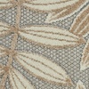 image:imageNourison Home Aloha Grey Blue 2 x 3 Area Rug  Easy Clean Non Shedding Bed Room Living Room Dining Room Kitchen 2 x 3Natural