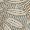 image:imageNourison Home Aloha Grey Blue 2 x 3 Area Rug  Easy Clean Non Shedding Bed Room Living Room Dining Room Kitchen 2 x 3Natural