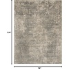 image:imageNourison Home Concerto Beige Grey 3 x 5 Area Rug  Easy Clean Non Shedding Bed Room Living Room Dining Room Kitchen 3 x 5BeigeGrey