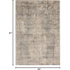 image:imageNourison Home Concerto Beige Grey 3 x 5 Area Rug  Easy Clean Non Shedding Bed Room Living Room Dining Room Kitchen 3 x 5BeigeGrey