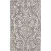 image:imageNourison Home Jubilant Damask IvoryPink 3 x 5 Area Rug Easy Cleaning Non Shedding Bed Room Living Room Dining Room Kitchen 3x5Grey