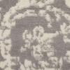 image:imageNourison Home Jubilant Damask IvoryPink 3 x 5 Area Rug Easy Cleaning Non Shedding Bed Room Living Room Dining Room Kitchen 3x5Grey