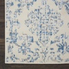 image:imageNourison Home Jubilant Damask IvoryPink 3 x 5 Area Rug Easy Cleaning Non Shedding Bed Room Living Room Dining Room Kitchen 3x5Ivory Blue