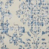 image:imageNourison Home Jubilant Damask IvoryPink 3 x 5 Area Rug Easy Cleaning Non Shedding Bed Room Living Room Dining Room Kitchen 3x5Ivory Blue