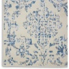 image:imageNourison Home Jubilant Damask IvoryPink 3 x 5 Area Rug Easy Cleaning Non Shedding Bed Room Living Room Dining Room Kitchen 3x5Ivory Blue