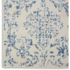 image:imageNourison Home Jubilant Damask IvoryPink 3 x 5 Area Rug Easy Cleaning Non Shedding Bed Room Living Room Dining Room Kitchen 3x5Ivory Blue