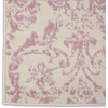 image:imageNourison Home Jubilant Damask IvoryPink 3 x 5 Area Rug Easy Cleaning Non Shedding Bed Room Living Room Dining Room Kitchen 3x5Ivory Pink