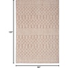 image:imageNourison Home Positano Jute 3 x 5 Area Rug  Easy Clean Non Shedding Bed Room Living Room Dining Room Kitchen 3 x 5Beige