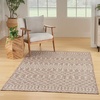 image:imageNourison Home Positano Jute 3 x 5 Area Rug  Easy Clean Non Shedding Bed Room Living Room Dining Room Kitchen 3 x 5Beige