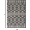 image:imageNourison Home Positano Jute 3 x 5 Area Rug  Easy Clean Non Shedding Bed Room Living Room Dining Room Kitchen 3 x 5Black