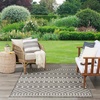 image:imageNourison Home Positano Jute 3 x 5 Area Rug  Easy Clean Non Shedding Bed Room Living Room Dining Room Kitchen 3 x 5Charcoal