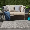 image:imageNourison Home Positano Jute 3 x 5 Area Rug  Easy Clean Non Shedding Bed Room Living Room Dining Room Kitchen 3 x 5Charcoal