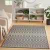 image:imageNourison Home Positano Jute 3 x 5 Area Rug  Easy Clean Non Shedding Bed Room Living Room Dining Room Kitchen 3 x 5Charcoal