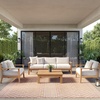 image:imageNourison Home Positano Jute 3 x 5 Area Rug  Easy Clean Non Shedding Bed Room Living Room Dining Room Kitchen 3 x 5Jute