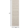 image:imageNourison Home Positano Jute 3 x 5 Area Rug  Easy Clean Non Shedding Bed Room Living Room Dining Room Kitchen 3 x 5Light Grey