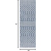 image:imageNourison Home Positano Jute 3 x 5 Area Rug  Easy Clean Non Shedding Bed Room Living Room Dining Room Kitchen 3 x 5Navy Blue