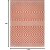 image:imageNourison Home Positano Jute 3 x 5 Area Rug  Easy Clean Non Shedding Bed Room Living Room Dining Room Kitchen 3 x 5Terracotta