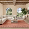 image:imageNourison Home Positano Jute 3 x 5 Area Rug  Easy Clean Non Shedding Bed Room Living Room Dining Room Kitchen 3 x 5Terracotta