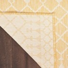 image:imageNourison Home Positano Jute 3 x 5 Area Rug  Easy Clean Non Shedding Bed Room Living Room Dining Room Kitchen 3 x 5Yellow