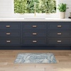 image:imageNourison Home Aloha Grey Blue 2 x 3 Area Rug  Easy Clean Non Shedding Bed Room Living Room Dining Room Kitchen 2 x 3Blue