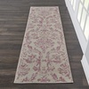image:imageNourison Home Jubilant Damask IvoryPink 3 x 5 Area Rug Easy Cleaning Non Shedding Bed Room Living Room Dining Room Kitchen 3x5Ivory Pink