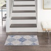 image:imageNourison Home Whimsicle Grey Blue 2 x 3 Area Rug  Easy Clean Non Shedding Bed Room Living Room Dining Room Kitchen 2 x 3GreyBlue